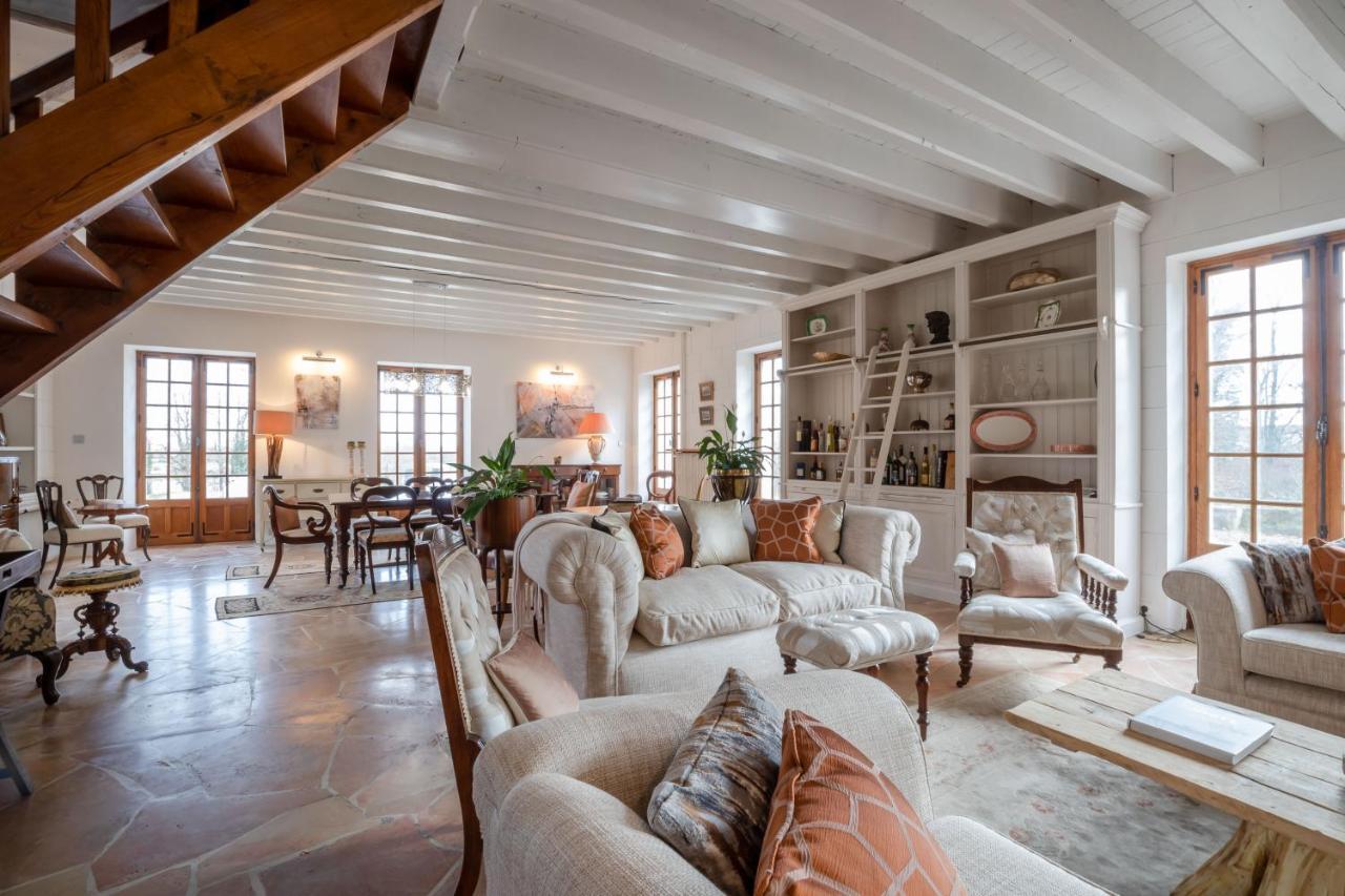 Domaine De L'Oiseau Bed & Breakfast Gergy Eksteriør bilde
